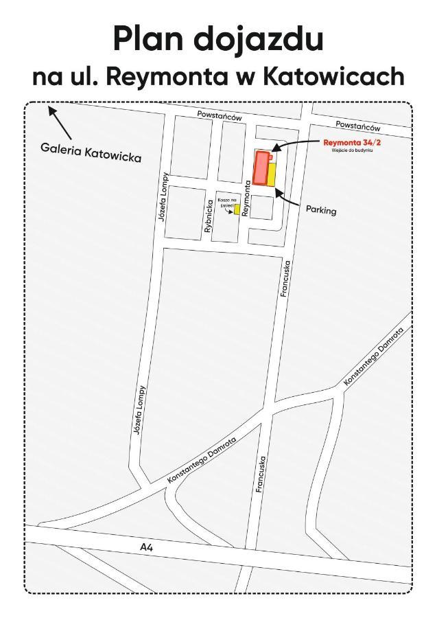 Kairos Apartments - City - Darmowy Parking, Scisle Centrum Катовице Екстериор снимка